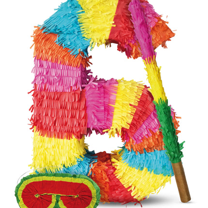 Tal 6 Piñata-sæt, 3 dele, 45 cm