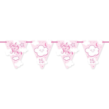 Babyshower Meisje Slingers 6m van Folat koop je bij Partywinkel