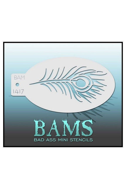 Bad Ass Schmink Sjabloon 1417 van Bad Ass Stencils koop je bij Partywinkel