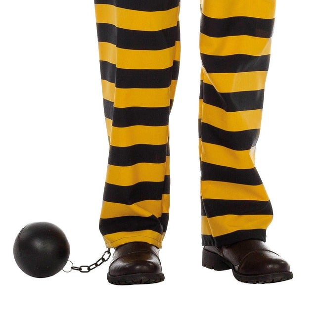 Zwarte Boeven Ketting Bal van Wilbers & Wilbers koop je bij Partywinkel