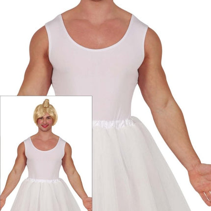 Ballerina Pak Wit Heren van Fiestas Guirca koop je bij Partywinkel