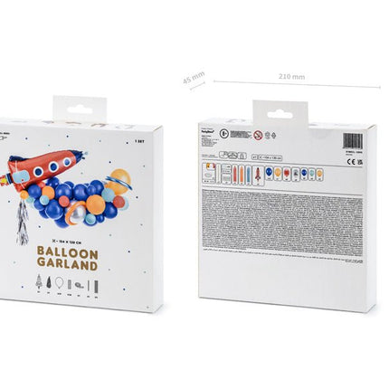 Ballon Slinger Space 15 delig van Partydeco koop je bij Partywinkel