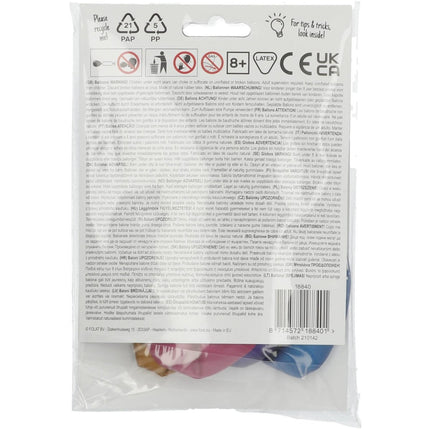 Ballonnen 40 jaar Happy 40th 33cm 6st van Folat koop je bij Partywinkel