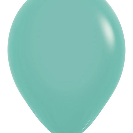 Ballonnen Aquamarina 30cm 12st van Sempertex koop je bij Partywinkel