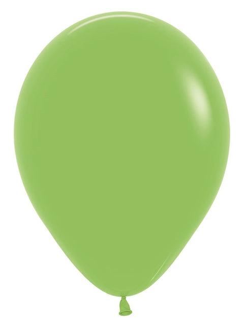 Ballonnen Lime Green 30cm 50st van Sempertex koop je bij Partywinkel