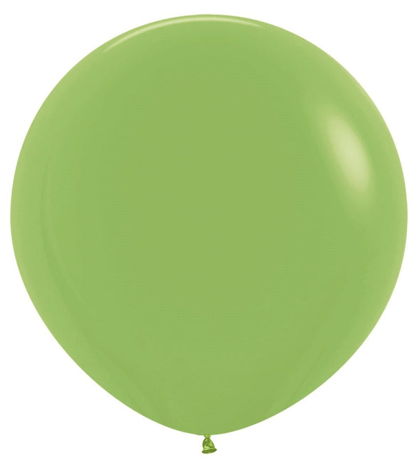 Ballonnen Lime Green 91cm 10st van Sempertex koop je bij Partywinkel