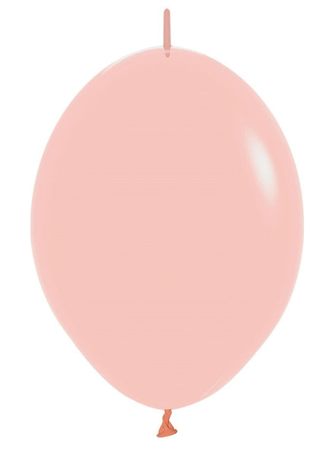 Ballonnen Pastel Matte Melon 30cm 50st van Sempertex koop je bij Partywinkel