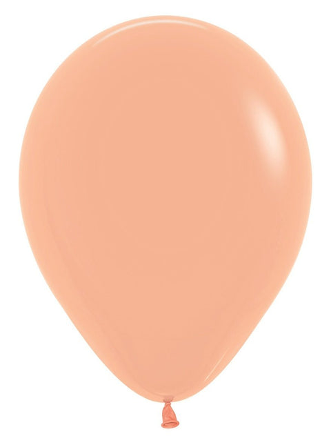 Ballonnen Peach Blush 30cm 12st van Sempertex koop je bij Partywinkel