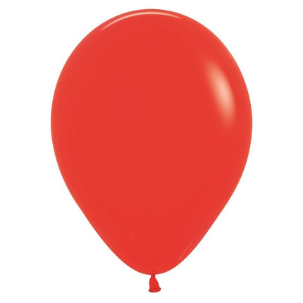 Ballonnen Red 23cm 50st van Sempertex koop je bij Partywinkel
