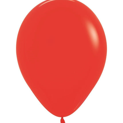Ballonnen Red 25cm 100st van Sempertex koop je bij Partywinkel