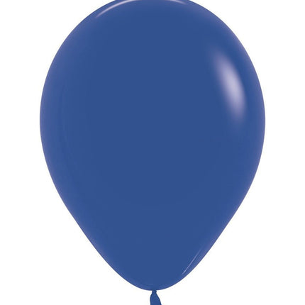 Ballonnen Royal Blue 25cm 100st van Sempertex koop je bij Partywinkel