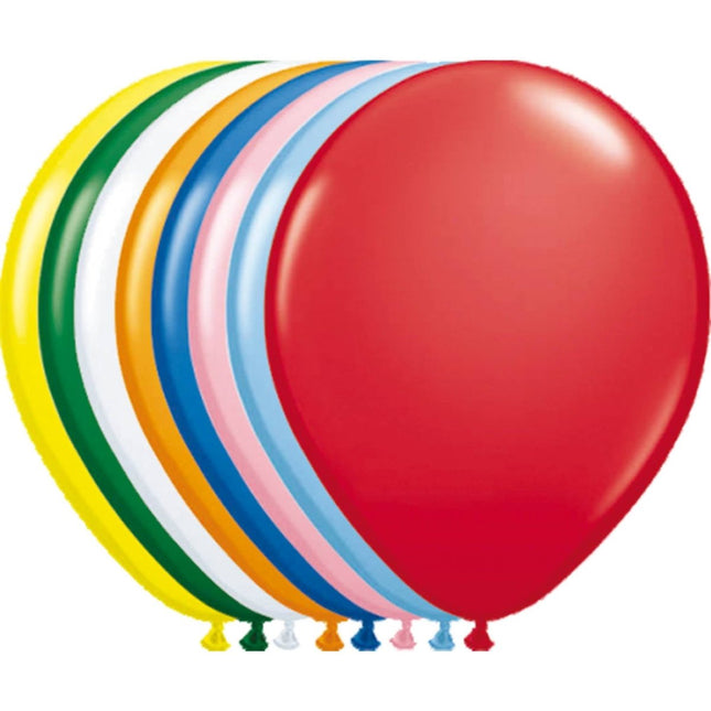 Ballonnen set meerkleurig 30cm - 10 stuks van Folat koop je bij Partywinkel