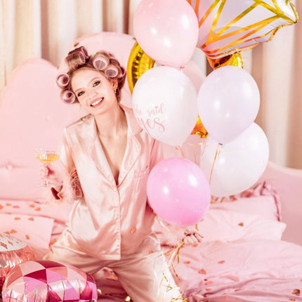 Ballonnen Set She Said Yes 6st van Partydeco koop je bij Partywinkel