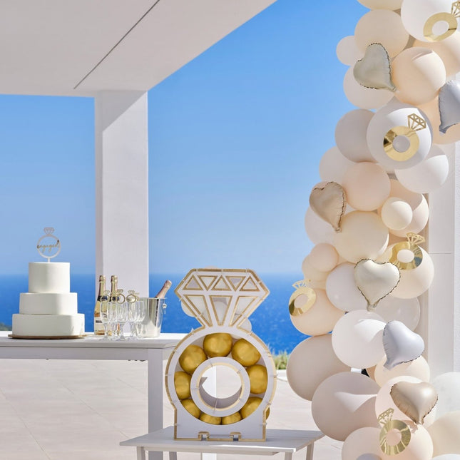 Ballonnen Standaard Ring 76cm van Ginger Ray koop je bij Partywinkel