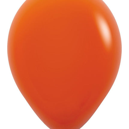 Ballonnen Sunset Orange 30cm 50st van Sempertex koop je bij Partywinkel