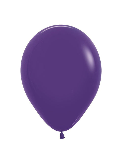 Ballonnen Violet 23cm 50st van Sempertex koop je bij Partywinkel