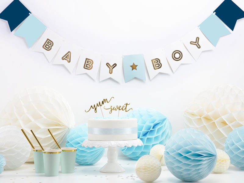 Banner Baby Boy 1,6m van Partydeco koop je bij Partywinkel
