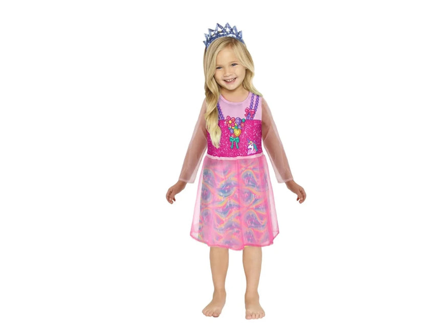 Barbie Prinsessenjurk Meisjes 3 - 5 jaar van Ciao International koop je bij Partywinkel