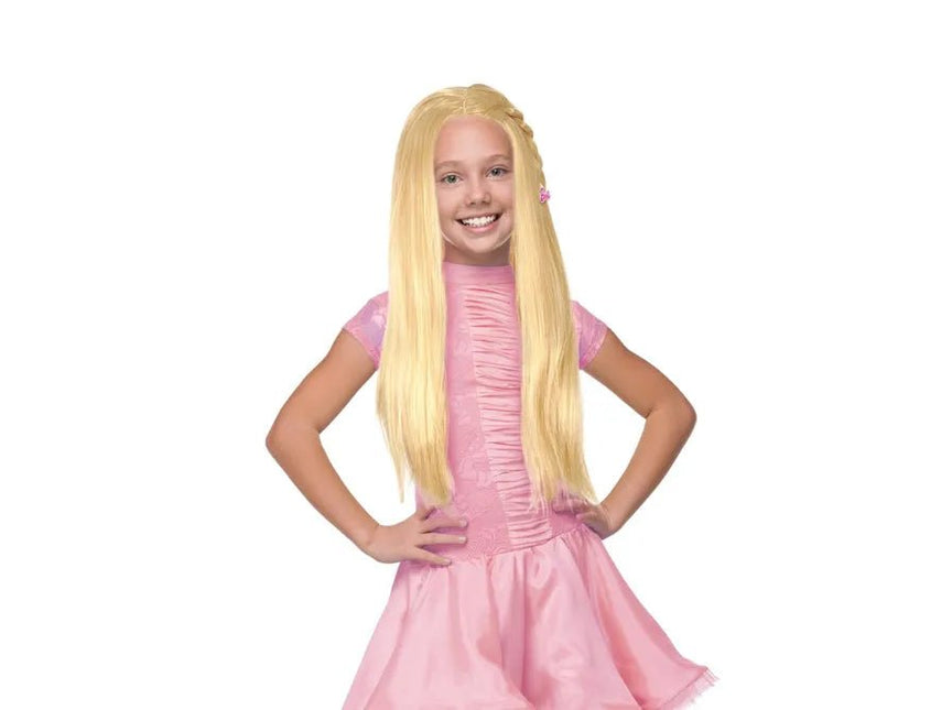 Barbie Pruik Kind Lang Blond van Ciao International koop je bij Partywinkel