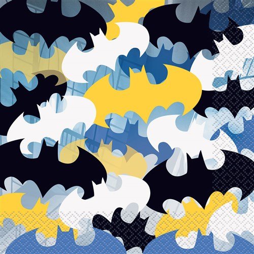 Batman Servetten 33cm van Haza Witbaard koop je bij Partywinkel
