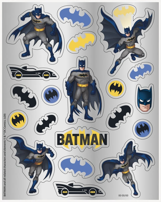 Batman Stickers 4st van Unique koop je bij Partywinkel