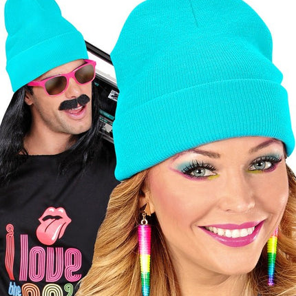 Beanie Lichtblauw van Widmann koop je bij Partywinkel