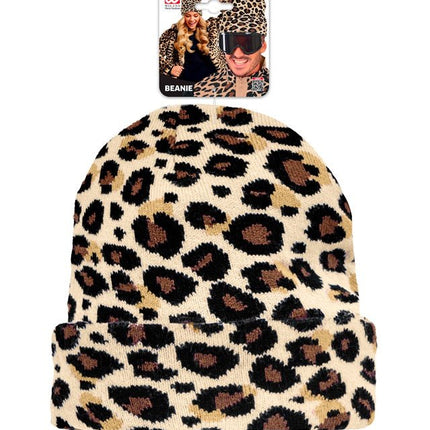 Beanie Luipaard Classic van Widmann koop je bij Partywinkel