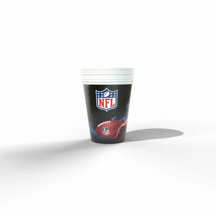 NFL-krus 250 ml, 6 stk.