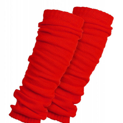 Beenwarmers Rode van Wilbers & Wilbers koop je bij Partywinkel