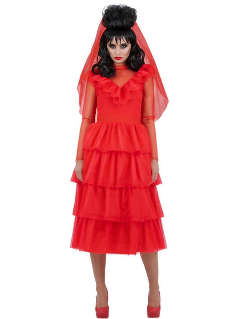 Beetlejuice Lydia Bruid Kostuum van Widmann koop je bij Partywinkel