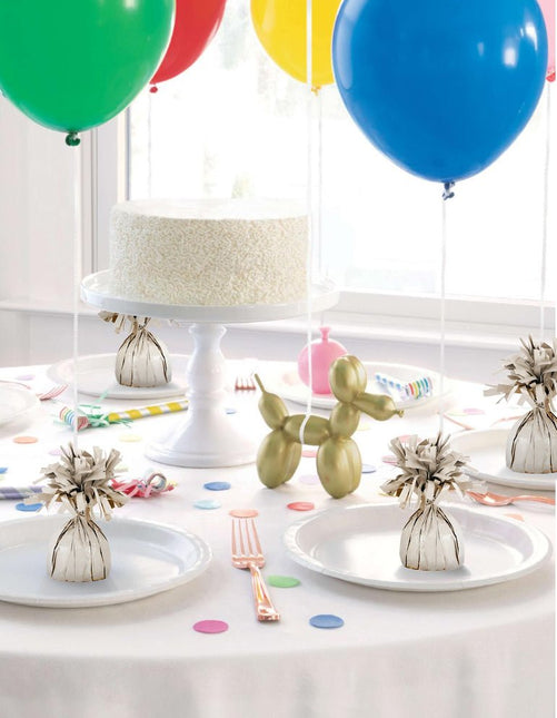 Beige Ballon Gewicht 21cm van Unique koop je bij Partywinkel