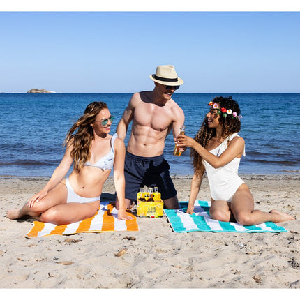 Beige Hoed Zwarte Band van Boland koop je bij Partywinkel