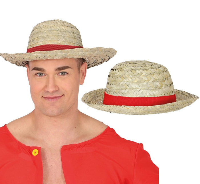 Beige Stro Hoed van Fiestas Guirca koop je bij Partywinkel