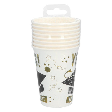 Bekers Yes You Did It 210ml 8st van Boland koop je bij Partywinkel