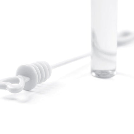 Bellenblaas Hart Wit 48st van Partydeco koop je bij Partywinkel