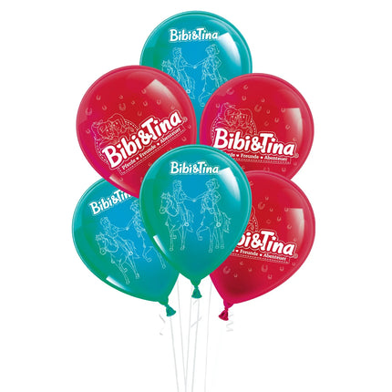 Bibi og Tina-balloner, 25 cm, 10 stk.