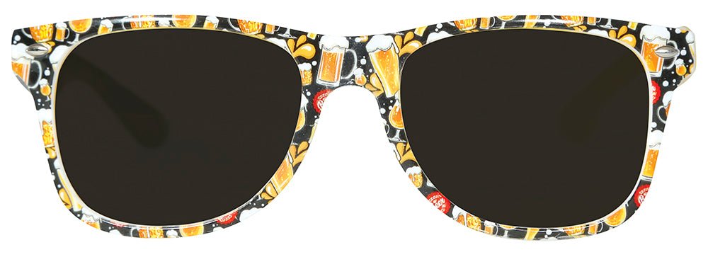 Bier Bril Zwart Oranje van Fiestas Guirca koop je bij Partywinkel