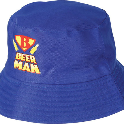 Bier Hoed Blauw van Fiestas Guirca koop je bij Partywinkel