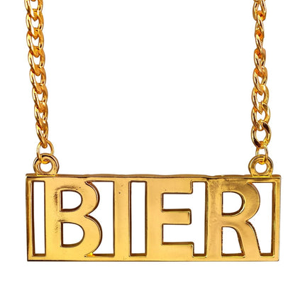 Bier Ketting Goud van Widmann koop je bij Partywinkel