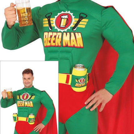 Bierpak Groen Heren van Fiestas Guirca koop je bij Partywinkel