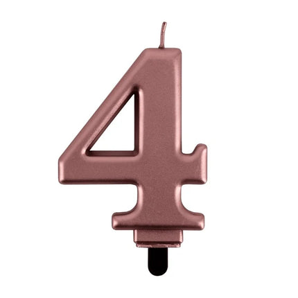 4-års-lys i rosaguld