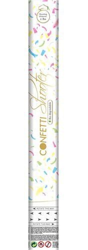 Bio Confetti Kanon Gekleurd 40cm van Haza Witbaard koop je bij Partywinkel