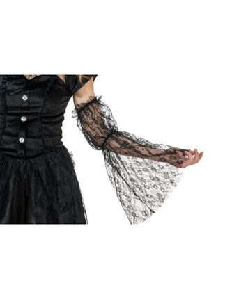 Bella-vampyrkostume til kvinder, sort