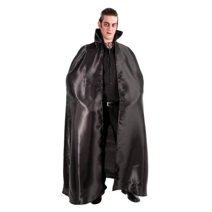 Sort vampyrkappe, 163 cm