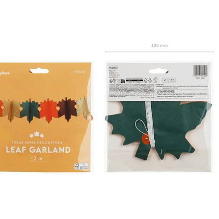 Bladeren Slinger Herfst 3m van Partydeco koop je bij Partywinkel