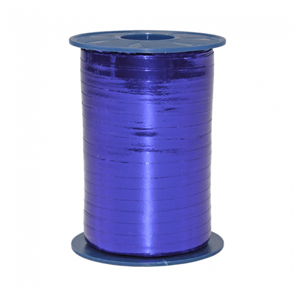 Blauw Lint Metallic 5mm 250m van WeFiesta koop je bij Partywinkel
