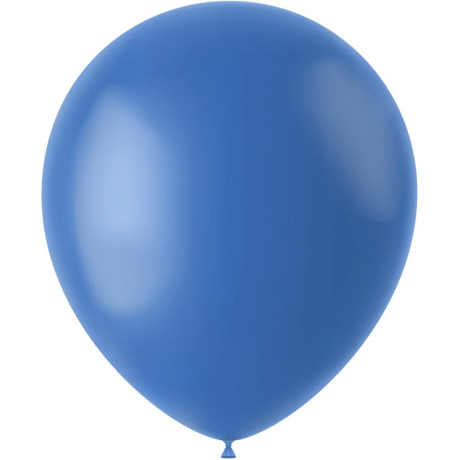 Blauwe Ballonnen Dutch Blue 33cm 10st van Folat koop je bij Partywinkel