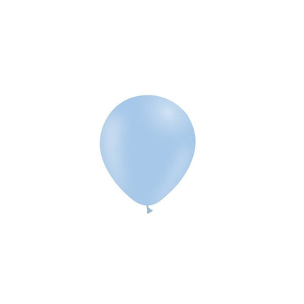 Blauwe Ballonnen Pastel 14cm 100st van Balloonia koop je bij Partywinkel