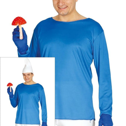 Blauwe Kabouter van Fiestas Guirca koop je bij Partywinkel