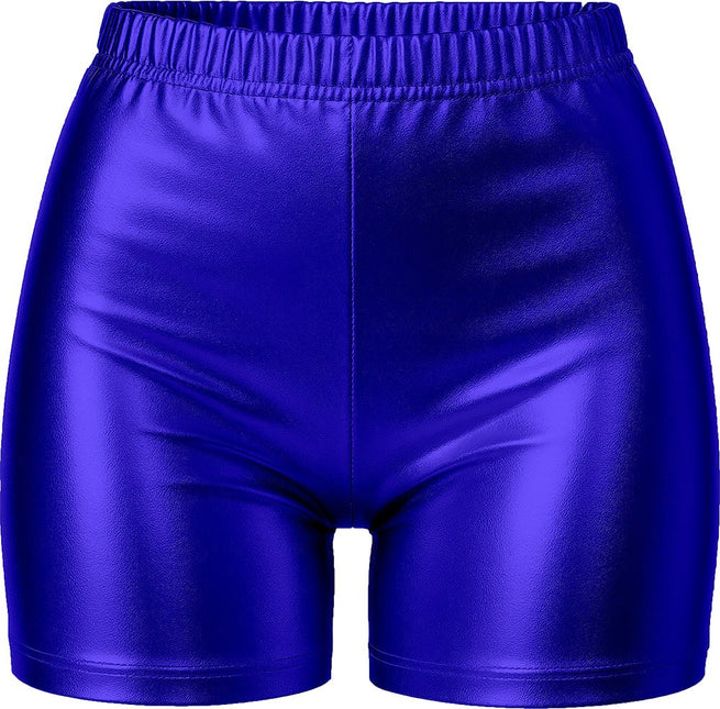 Blauwe Korte Broek Metallic van Fiestas Guirca koop je bij Partywinkel
